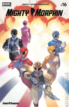 Variant Cover for Mighty Morphin #16