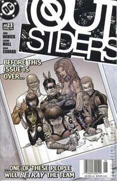 Variant Cover for Outsiders #23