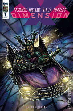 Variant Cover for Teenage Mutant Ninja Turtles: Dimension X #1