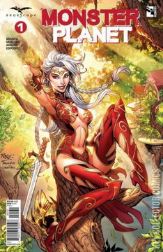 Variant Cover for Monster Planet #1