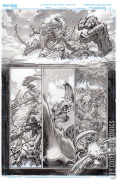 Variant Cover for Olympus Saga: Megalith #1