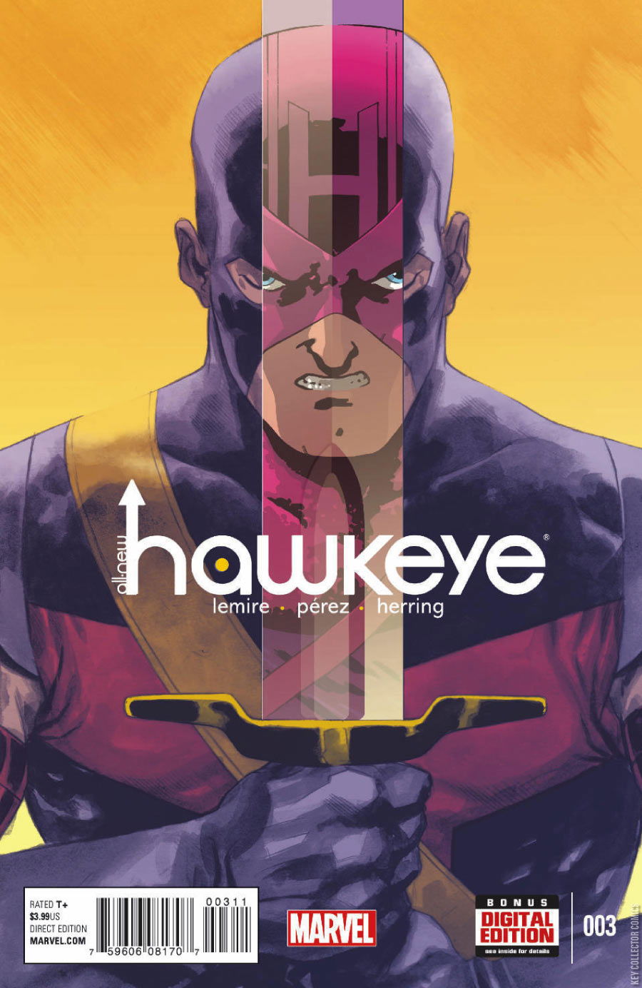 アメコミリーフ　All-New Hawkeye #5 サイン入り アメコミリーフ All-New Hawkeye #5 サイン入り アメコミリーフ