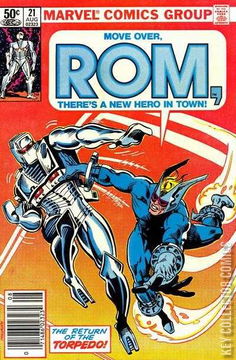 Variant Cover for ROM #21