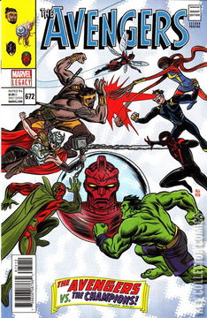 Variant Cover for Avengers, The #672