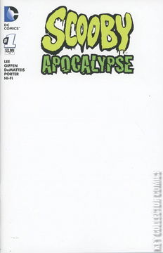 Variant Cover for Scooby Apocalypse #1