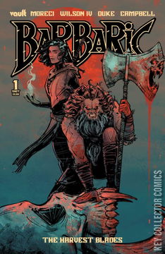 Variant Cover for Barbaric: The Harvest Blades #1