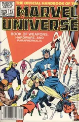 Variant Cover for The Official Handbook of the Marvel Universe #15