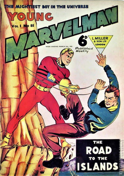 Cover art for Young Marvelman #81 
