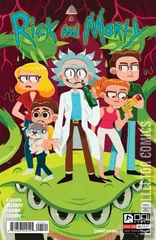Variant Cover for Rick and Morty #25