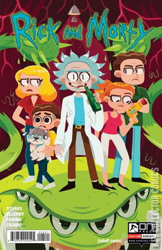 Variant Cover for Rick and Morty #25