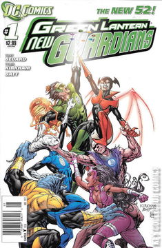 Variant Cover for Green Lantern: New Guardians #1