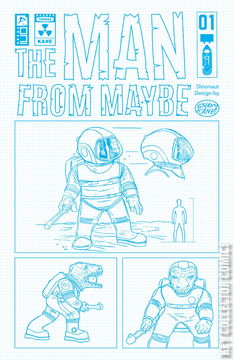 Variant Cover for The Man from Maybe #1