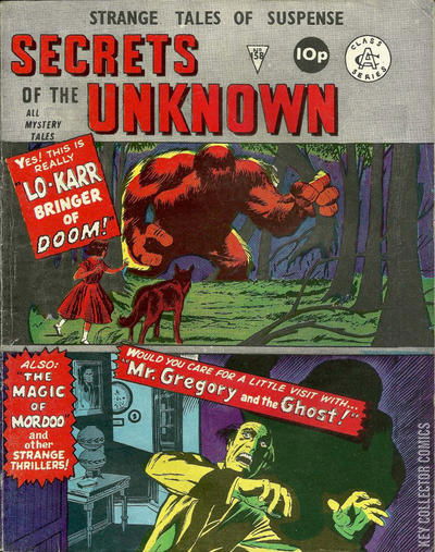 Cover art for Secrets of the Unknown #158