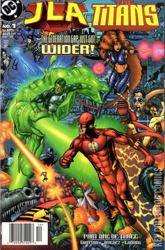 Variant Cover for JLA / Titans #1