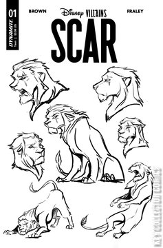 Variant Cover for Disney Villains: Scar #1