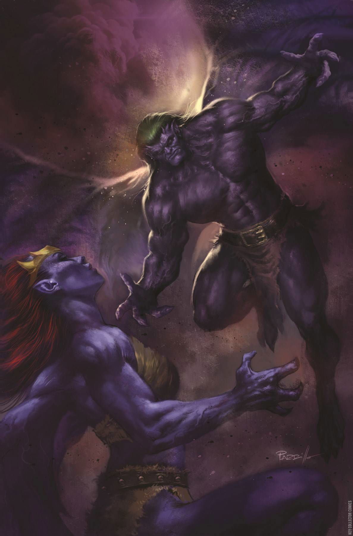 Cover art for Gargoyles #12 