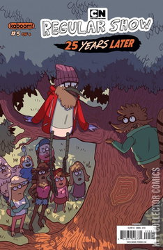 Variant Cover for Regular Show: 25 Years Later #5