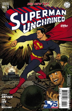 Variant Cover for Superman Unchained #1