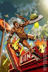 Variant Cover for Warlord of Mars Attacks #3