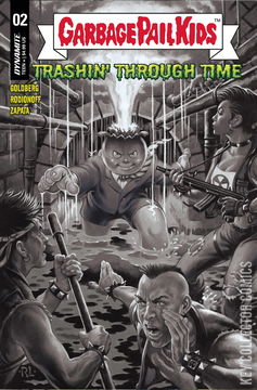 Variant Cover for Garbage Pail Kids: Trashin' Through Time #2