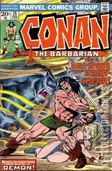 Cover for Conan the Barbarian #35