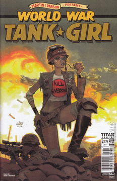 Variant Cover for World War Tank Girl #3