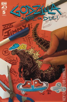 Variant Cover for Godzilla: Skate or Die #5
