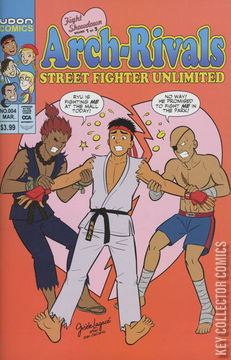 Variant Cover for Street Fighter Unlimited #4