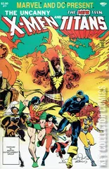 Cover for The Uncanny X-Men and the New Teen Titans #1