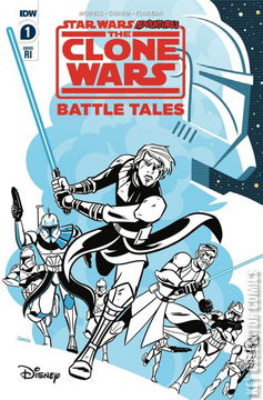Variant Cover for Star Wars Adventures: The Clone Wars - Battle Tales #1