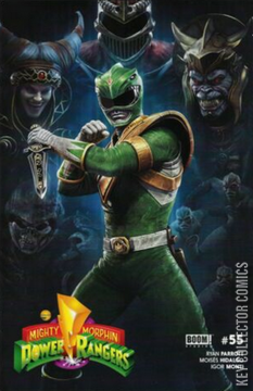 Variant Cover for Mighty Morphin Power Rangers #55