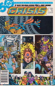 Variant Cover for Crisis on Infinite Earths #11