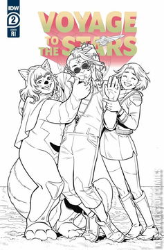 Variant Cover for Voyage to the Stars #2