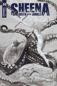 Variant Cover for Sheena, Queen of the Jungle #9