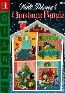 Variant Cover for Walt Disney's Christmas Parade #7