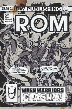 Variant Cover for ROM #7