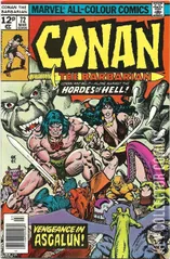 Variant Cover for Conan the Barbarian #72