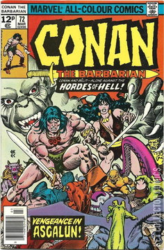 Variant Cover for Conan the Barbarian #72