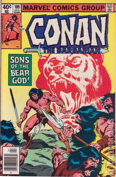 Variant Cover for Conan the Barbarian #109