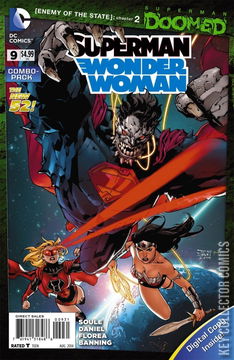Variant Cover for Superman / Wonder Woman #9