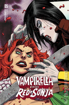 Variant Cover for Vampirella vs. Red Sonja #5