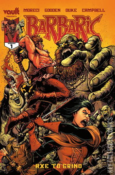 Variant Cover for Barbaric: Axe To Grind #1