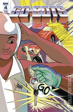 Variant Cover for Go-Bots #4