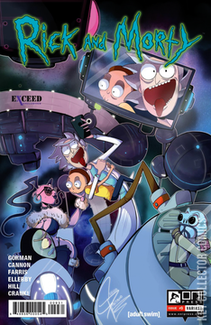 Variant Cover for Rick and Morty #9