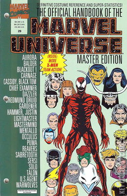 The Official Handbook of the Marvel Universe - Master Edition