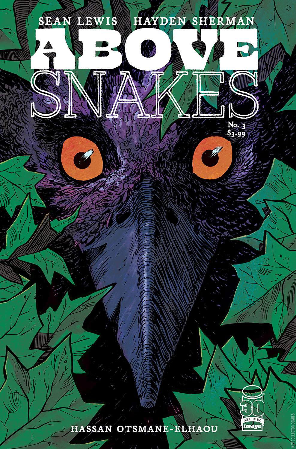Cover art for Above Snakes #3