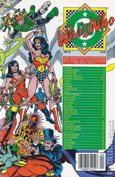 Variant Cover for Who's Who: The Definitive Directory of the DC Universe #26
