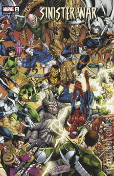 Variant Cover for Sinister War #1