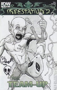 Variant Cover for Infestation 2: Team Up #1