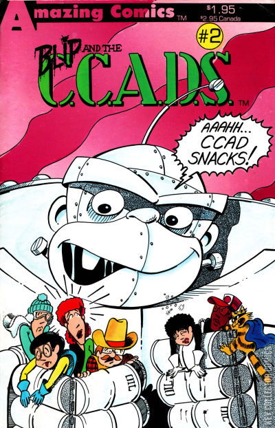 Cover art for Blip & the C.C.A.D.S. #2